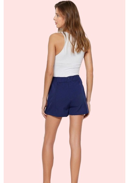 Kadın Finike Dokuma Şort Etek Yüksek Bel Kısa Boy Dar Paça Casual Günlük Stil Modern Tasarım modelleri