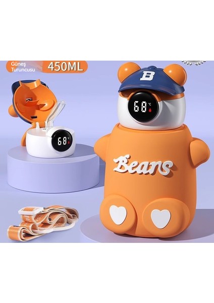 Termos Dak Çocuklar 316 Yüksek Yüz Değerli Pipet Su Şişesi Kızlar (Yurt Dışından)