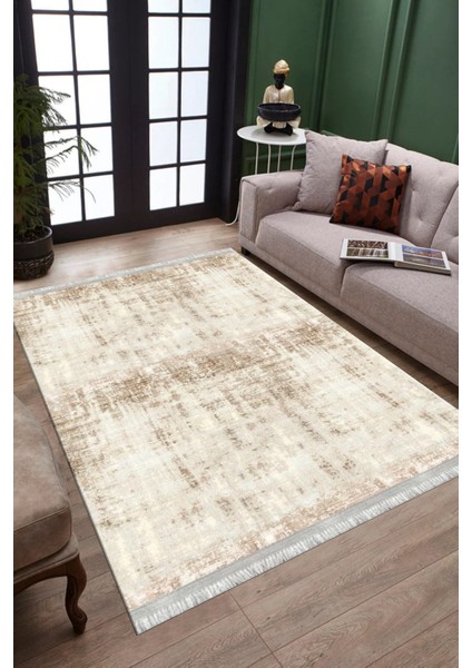 Vintage Dijital Halı Kaymaz Tabanlı Kilim Makinede Yıkanabilir Dot Tabanlı Salon Halısı 5126A modelleri
