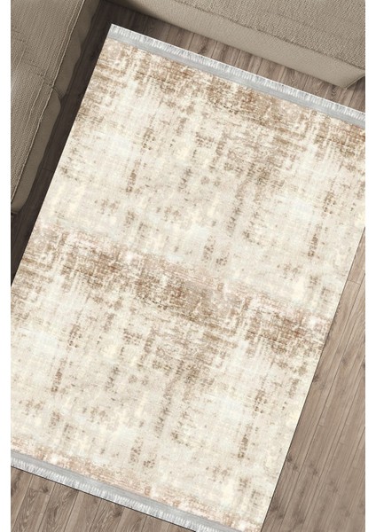 Vintage Dijital Halı Kaymaz Tabanlı Kilim Makinede Yıkanabilir Dot Tabanlı Salon Halısı 5126A fırsatları