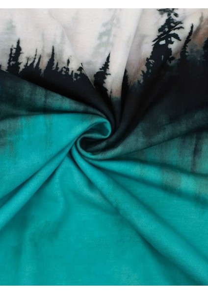 Kadın Uzun Kollu Baskılı Şardonlu Dalgıç Bluz fırsatları