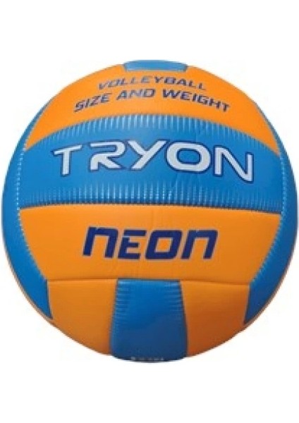 Voleybol Turuncu Mavi Neon