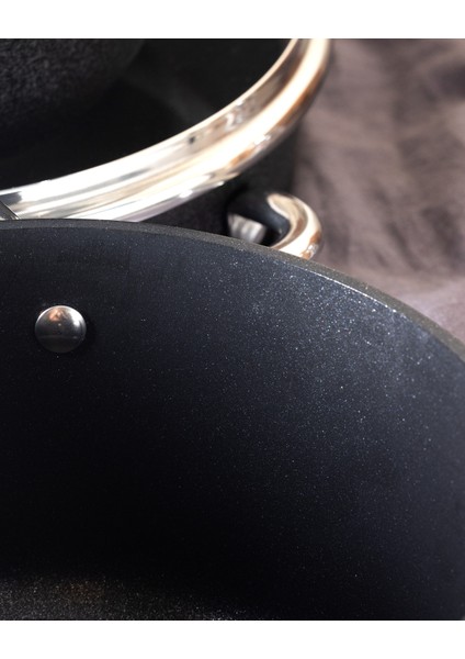 Titanium 7 Parça Tencere Seti Noir - Siyah fırsatları