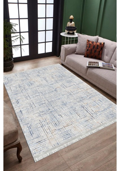 Dijital Modern Kilim Makinede Yıkanabilir Halı Kaymaz Taban Kilim Dot Tabanlı Salon Halısı 5224B modelleri