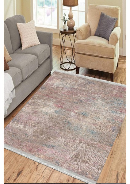 Baskılı Dijital Halı Kaymaz Tabanlı Kilim Makinede Yıkanabilir Dot Tabanlı Salon Halısı 5146A modelleri