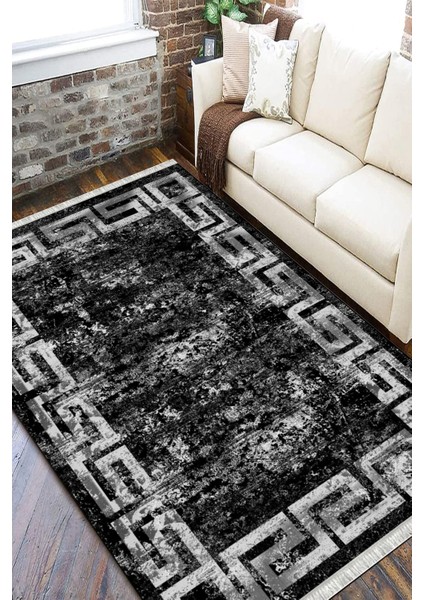 Kaydırmaz Kilim Makinede Yıkanabilir Halı Kaymaz Taban Kilim Dot Tabanlı Salon Halısı 5236C fiyatları