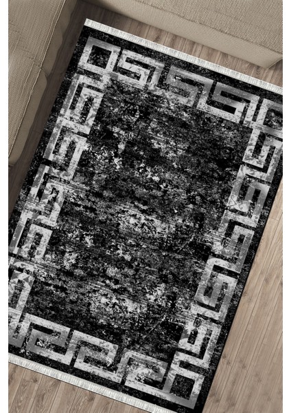 Kaydırmaz Kilim Makinede Yıkanabilir Halı Kaymaz Taban Kilim Dot Tabanlı Salon Halısı 5236C fırsatları