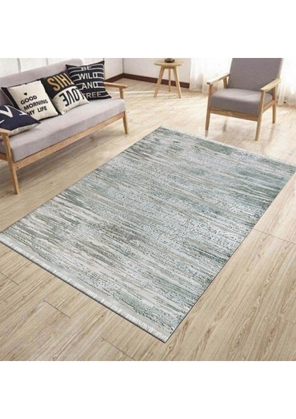 Halı Kaydırmaz Kilim Kaymaz Tabanlı Kilim Makinede Yıkanabilir Dot Tabanlı Salon Halısı 5177A