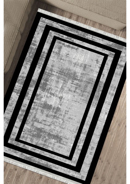 Dijital Çizgili Halı Yıkanabilir Halı Kaymaz Taban Kilim Dot Tabanlı Oturma Odası Halısı 5265C fırsatları
