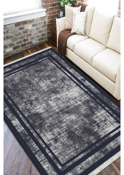Dijital Çizgili Halı Yıkanabilir Halı Kaymaz Taban Kilim Dot Tabanlı Oturma Odası Halısı 5265A fiyatları