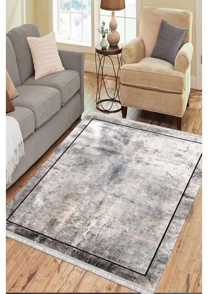 Dijital Baskı Modern Makinede Yıkanabilir Halı Kaymaz Taban Kilim Dot Tabanlı Salon Halısı 5243A modelleri