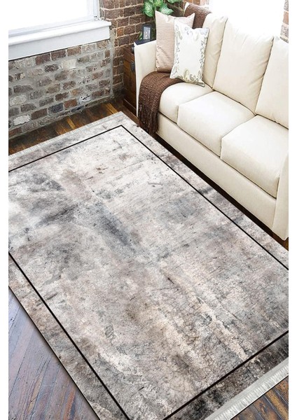 Dijital Baskı Modern Makinede Yıkanabilir Halı Kaymaz Taban Kilim Dot Tabanlı Salon Halısı 5243A fiyatları