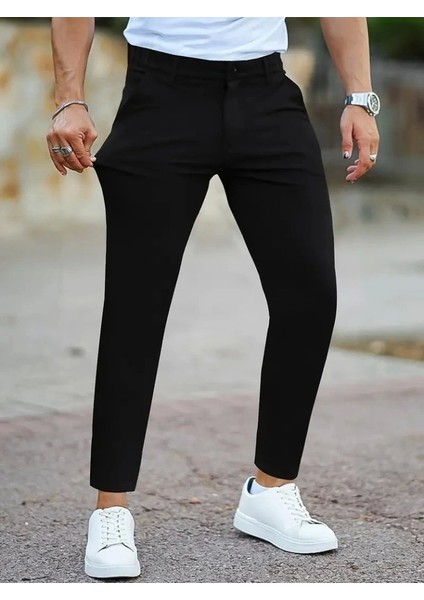 Erkek Cepli Slimfit Atlas Pantolon fırsatları