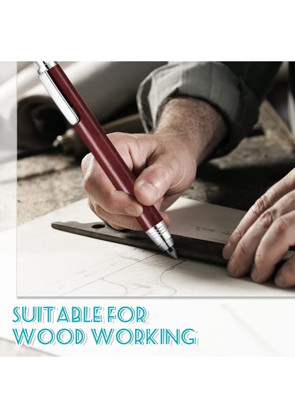 5.6mm Mekanik Kalem Tutucu 2 Otomatik Grafit Marangoz 4 Kalemtıraşlı Yedek (Yurt Dışından) fırsatları