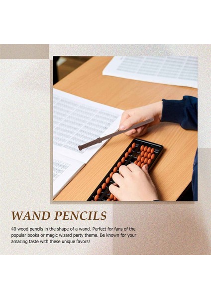 Wand Pencils Wizard Parti Malzemeleri, 40 Paket Büyülü Temalı Doğum Günü Hediye Çantası Dolgusu Genç Çocuklar Için Hediye (Yurt Dışından) fiyatları