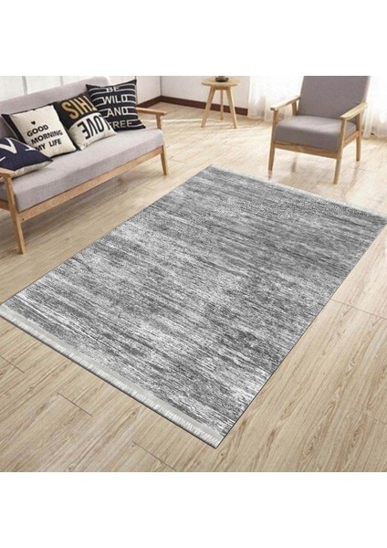 Modern Desen Baskılı Kaymaz Tabanlı Kilim Makinede Yıkanabilir Dot Tabanlı Salon Halısı 5201A
