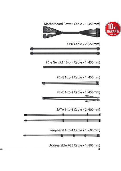 ROG Loki SFX-L 850W Platinum Power Supply