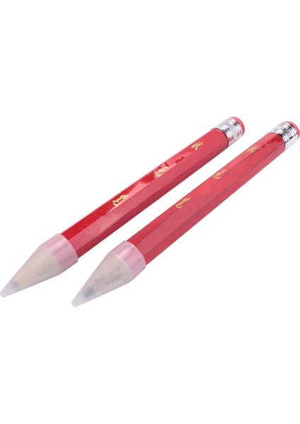 6 Adet Ahşap Jumbo Kalemler Sahne Için, Komik Büyük Kalem Devasa Dev 14 Inç Ev ve Okul Malzemeleri (Yurt Dışından)