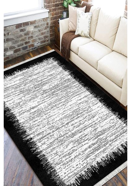 Kırçıllı Desen Baskılı Kaymaz Tabanlı Kilim Makinede Yıkanabilir Dot Tabanlı Salon Halısı 5196D fiyatları