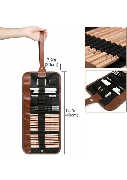 Çizim Kalemleri, Çocuklar ve Yetişkinler Için Eskiz Kalemi Seti, Profesyonel Kömür Grafit Sanatı (Yurt Dışından) modelleri