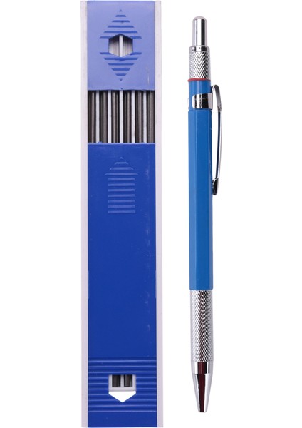 Kaynakçı Kalemi 6 Adet Yuvarlak Yedek, 2.0 mm Mekanik Işaretleyici Boru Tesisatçısı Kaynakçı Inşaat Ağaç Işleri Için (Yurt Dışından)