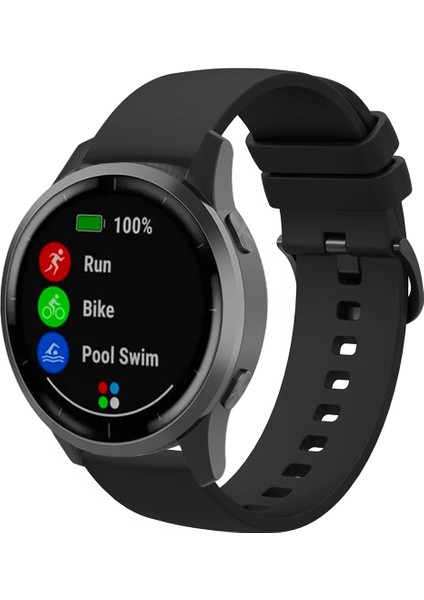 Amazfit Active ile Uyumlu Kordon Jel Silikon Tokalı Kayış fiyatları