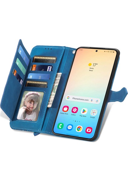 Samsung Galaxy S24 Plus Fermuarlı Kese Manyetik Kart Tutucu ve Bilek Kayışlı Cüzdan Kılıfı Samsung Galaxy S24 Plus (Yurt Dışından) fiyatları