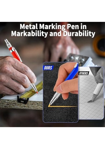 Yuvarlak Uçlu Kaynak Kalemi, Metal Işaretleyici, Boru Bağlantıları, Kaynakçılar, Çelik Konstrüksiyon, Marangozluk Için (Yurt Dışından) fırsatları