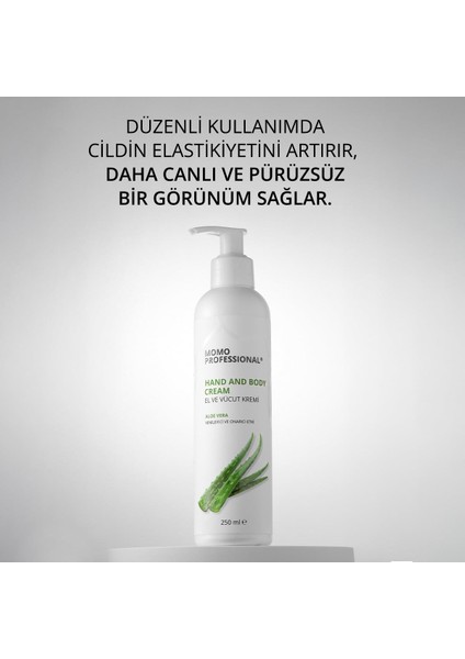 El Ve Vücut Kremi Aloe Vera Özlü, Yoğun Nemlendirici, Yenileyici Ve Onarıcı Etki, 250 ml indirimleri