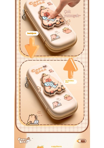 Çocuk Kırtasiye Kutusu Çanta Büyük Kapasiteli Kalem Çantası (Yurt Dışından) fiyatları