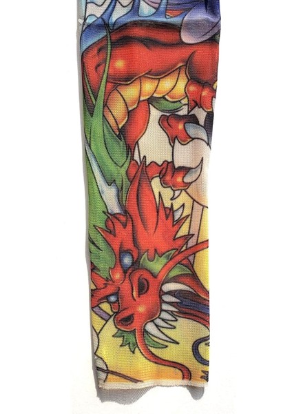 Giyilebilir Kol ve Bacak Dövmesi 3D Baskılı 2 Adet Model 20