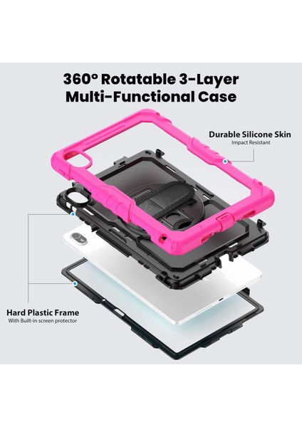 Huawei Matepad Se 11 2024 Için Silikon Hibrit Pc Kılıfı (Yurt Dışından) modelleri