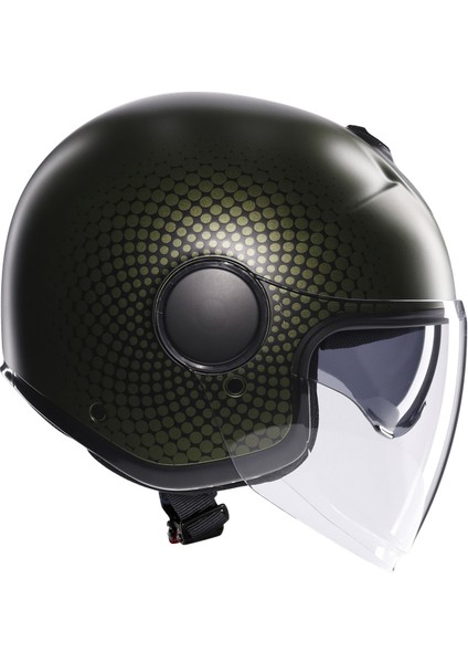 Eteres Andora Matt Green Black Açık Kask fiyatları