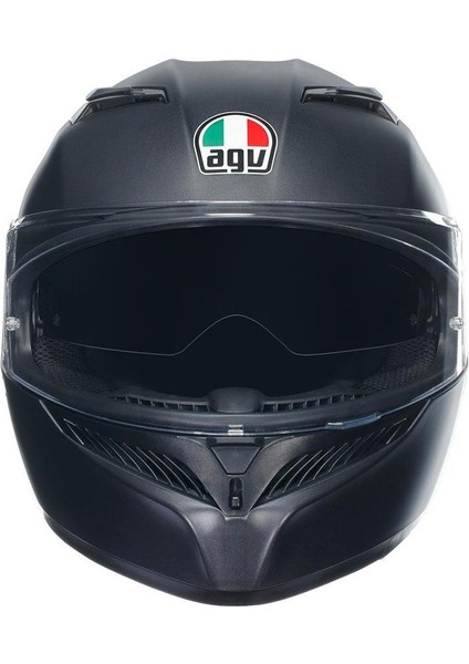 K3 Mono Matt Black Kapalı Kask fiyatları