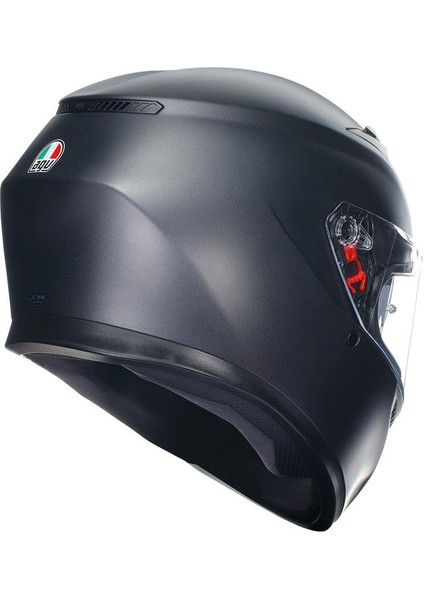 K3 Mono Matt Black Kapalı Kask modelleri