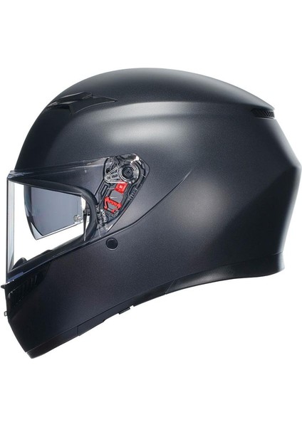 K3 Mono Matt Black Kapalı Kask indirimleri