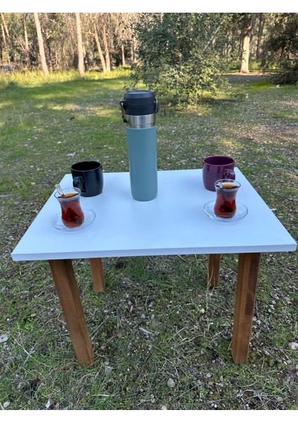 Portatif Kamp Masası Balkon Bahçe Masası Piknik Masası Sehpası 60X45CM fiyatları