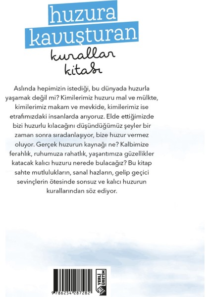 Huzura Kavuşturan Kurallar Kitabı fiyatları