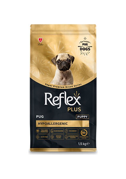 Hypoallergenic Pug Yavru Köpek Maması 1,5 kg modelleri