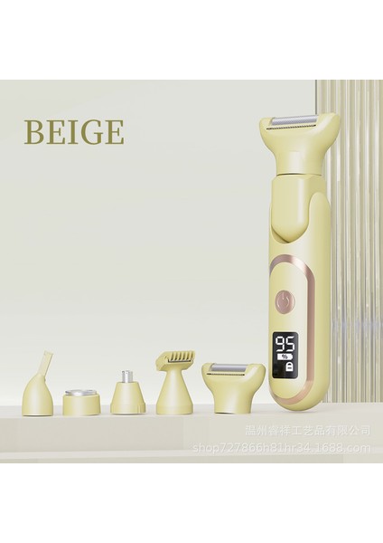 Eatör Bayan Çift Başlı Tıraş Cihazı Özel Kasık Kılı Düzeltici Elektrikli Kazıyıcı Bayan Easyon Aleti (Yurt Dışından)