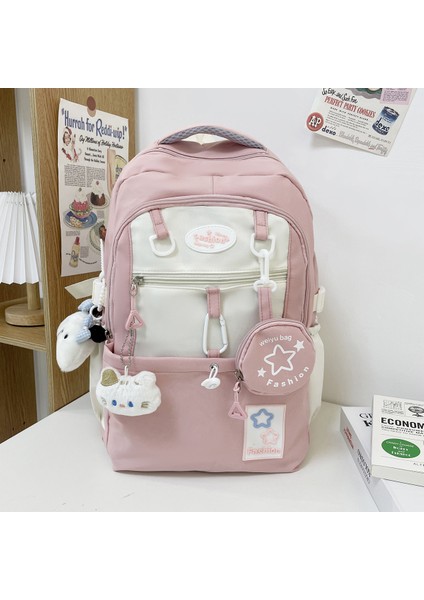 Yeni Çocuk Okul Çantası Sırt Çantası Sırt Çantası Sevimli Omuz Çantası Öğrenciler Anaokulu Küçük Orta Üniversite Öğrencileri Okul Çantası (Yurt Dışından)