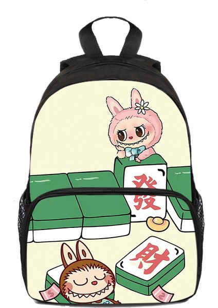 Yeni Okul Çantası Ilkokul Kız Kız Çizgi Film Bir, Iki, Üç Ila Altı Sınıf Sevimli Büyük Kapasiteli Çocukların Omuz Çantası Yükünü Azaltmak Için (Yurt Dışından)