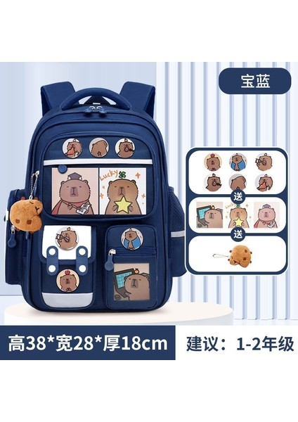 Yeni Öğrenciler Okul Çantası Lise Omuzları Sırt Çantası Büyük Kapasiteli Eğlence Seyahat Çocuk Çantası (Yurt Dışından)