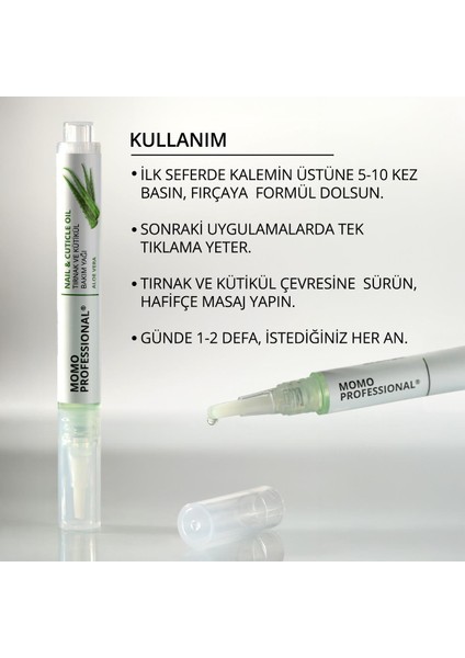 Aloe Vera, Özlü Tırnak ve Kütikül Bakım Yağı Kalemi, Nemlendirici ve Yatıştırıcı Etki, 3 ml fiyatları