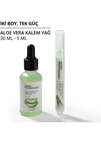 Aloe Vera, Özlü Tırnak ve Kütikül Bakım Yağı Kalemi, Nemlendirici ve Yatıştırıcı Etki, 3 ml indirimleri