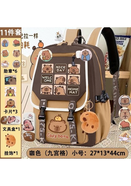 Yeni Yüksek Değerli Küçük Okul Çantası Kızlar Üniversite Öğrencileri Çocuklar Sevimli Anaokulu Çizgili Küçük Sırt Çantası Omuz Çantası (Yurt Dışından)