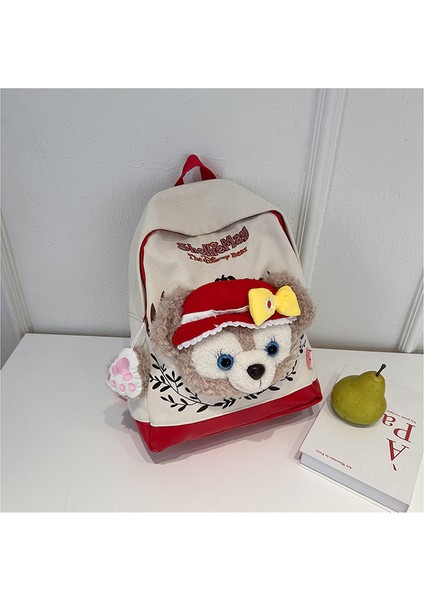 Yeni Öğrenciler Okul Çantası Lise Omuzları Sırt Çantası Büyük Kapasiteli Eğlence Seyahat Çocuk Çantası (Yurt Dışından)