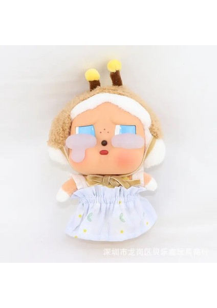 15-17CM Crybaby Ağlayan Bebek Gözyaşları Vinil Yüz Peluş Bebek Kıyleri Seti Dollcolor: S123 Dahil (Yurt Dışından)