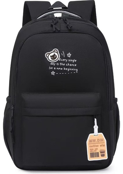 Yeni Okul Çantası Öğrenciler Çocuk Erkek Kız Omuz Çantası Büyük Kapasiteli Karikatür Okul Çantası (Yurt Dışından)