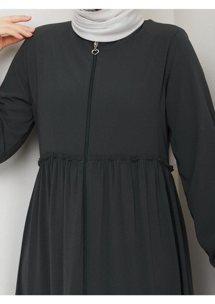 Hac ve Umrelik Büzgü Detaylı Medine Ipeği Ferace fiyatları